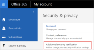 Microsoft app password 2