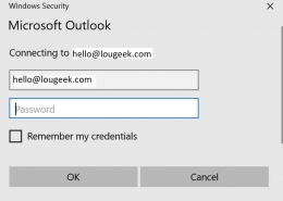 Does Outlook Continuously Prompt for Credentials When You Try to