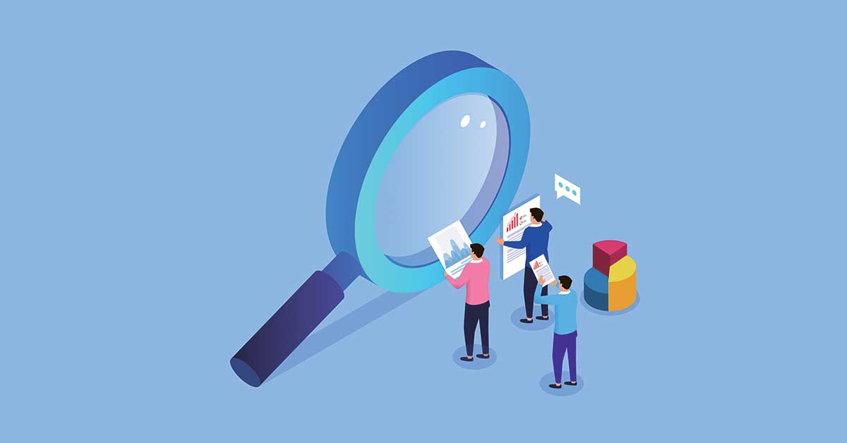 Team collaborating on business technology planning using cloud-based software tools