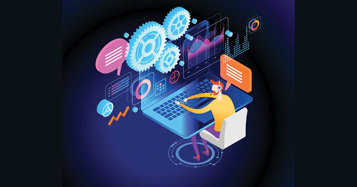 IT support team working overnight to monitor systems and prevent business downtime