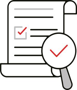 Icon representing compliance-aligned training and audit readiness