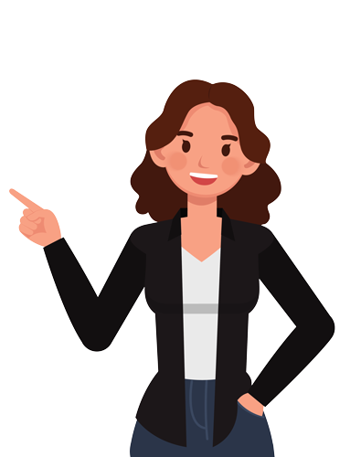 Illustration of a business decision maker considering cybersecurity solutions