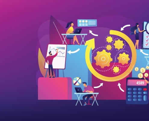 Workflow process design and automation boosting office productivity in workforce management