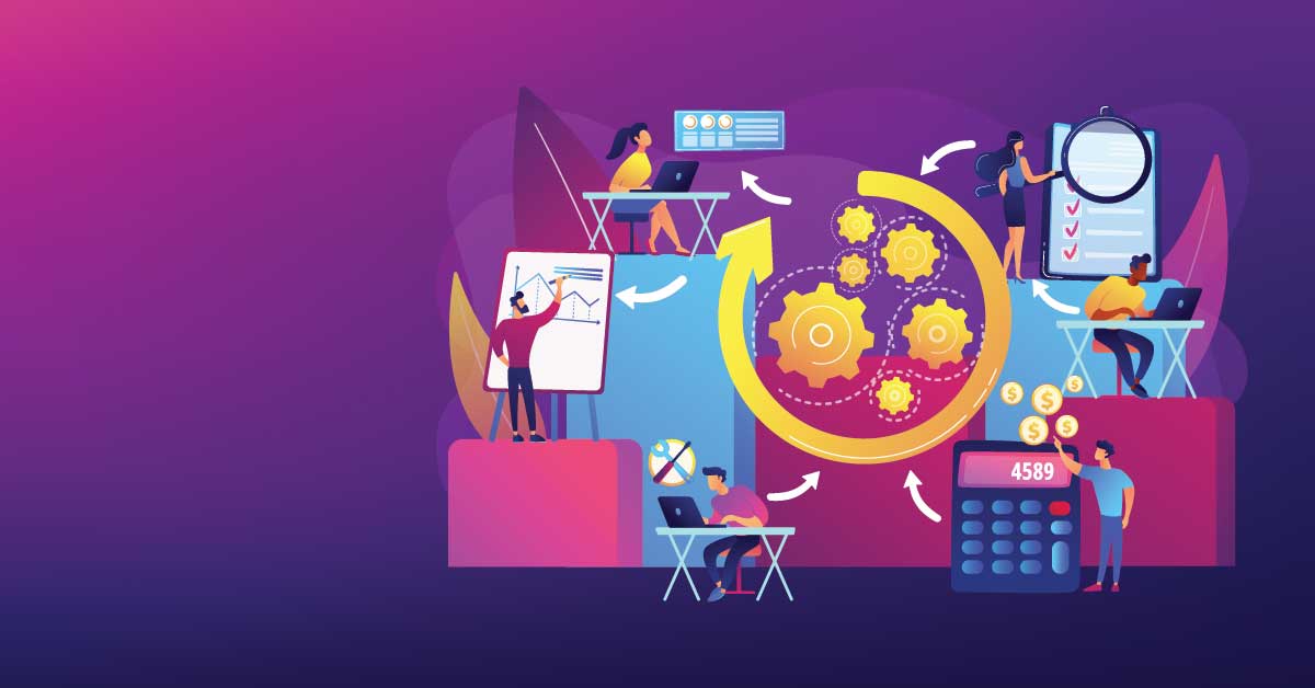 Workflow process design and automation boosting office productivity in workforce management