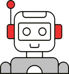 Icon of a virtual chatbot with speech bubbles representing automated conversation and support workflows