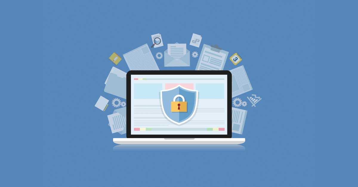 Manager reviewing cybersecurity training progress report with employees engaged in security awareness training