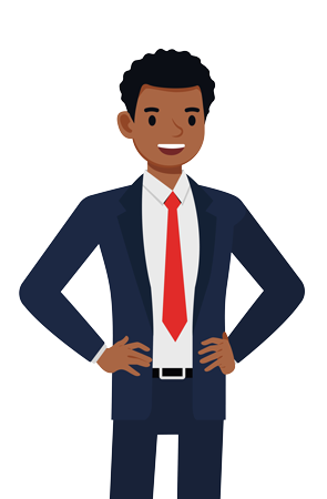 Illustration of a Louisville Geek network security engineer