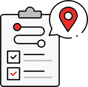Icon representing compliance tracking and audit-ready documentation for IT changes