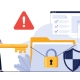 City IT professional managing infrastructure and cybersecurity in a municipal office