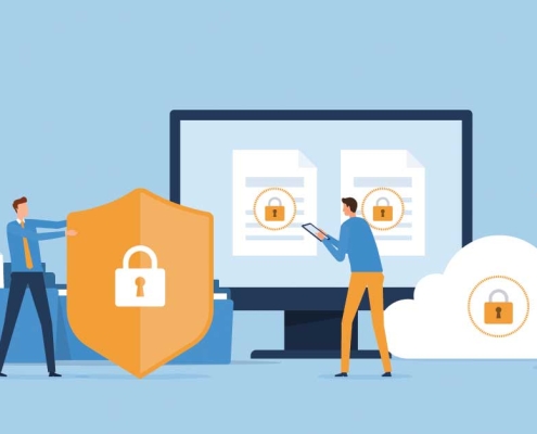 MSP implementing SASE security policies for multi-location businesses with cloud-based enforcement and remote user protection.