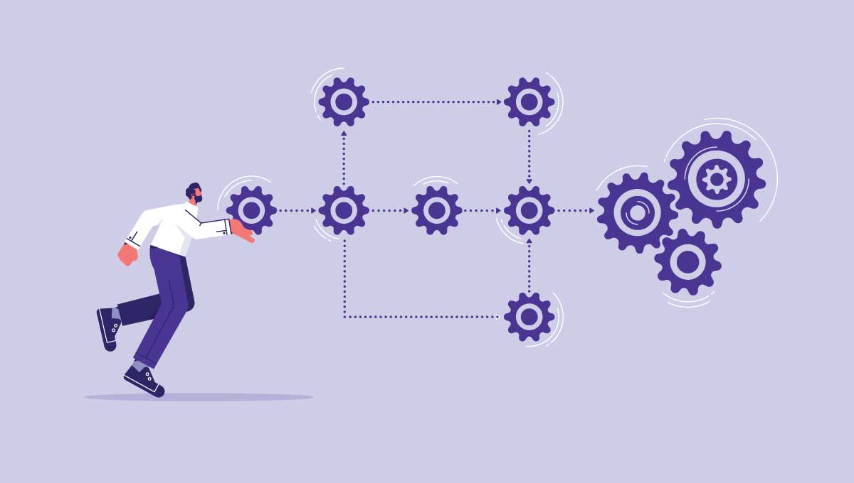 MSP team designing automated workflows for small businesses