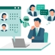 Business team reviewing stalled AI and automation workflows across connected systems