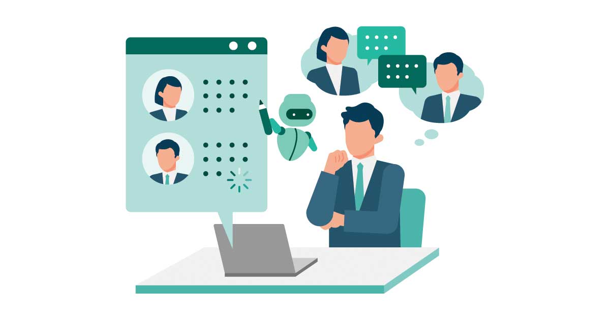 Business team reviewing stalled AI and automation workflows across connected systems